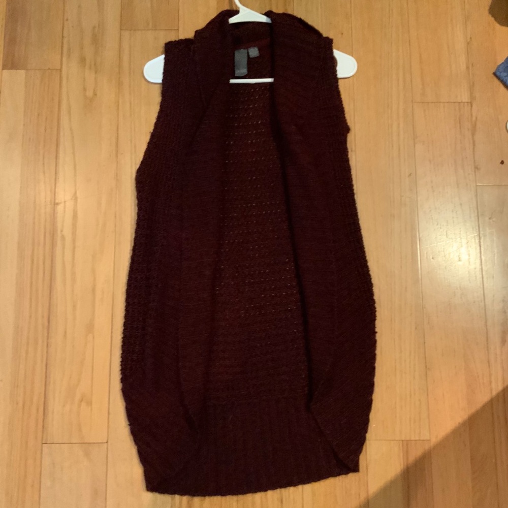 Maroon vest